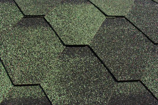 Soft roof tiles. Shingles background. Tiled pattern.