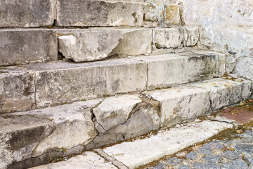 Old stone staircase