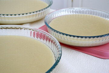 soup dough made with cooked liquefied flour, arabaşı dough,