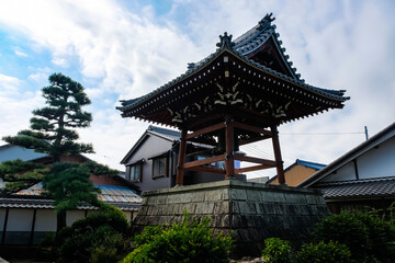 岐阜県 美濃市 願念寺 鐘楼
