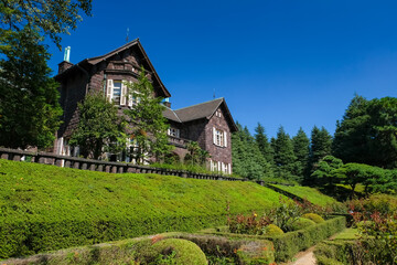 Obraz premium 旧古河庭園 洋館 正面（南側）