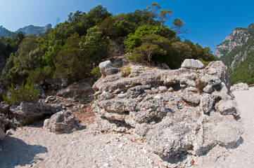 Sardinian landscapes near Cala Sisine