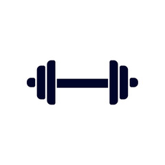Dumbbells design vector, Fitness equipment icon concept, Creative Gym Symbol, Illustration
