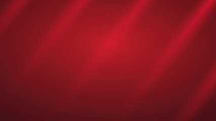 Abstract red background in the form of silk and rays of light.