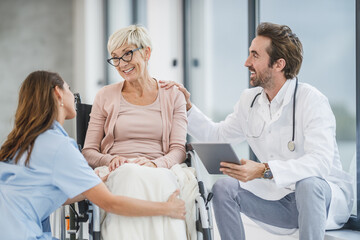 Obraz premium Providing Comfort And Care When He Needs It Most