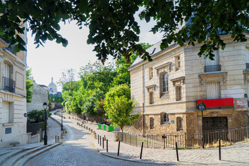 cityscape Mont Matre , Paris, France