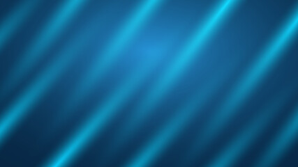 Abstract blue background in the form of silk and rays of light.