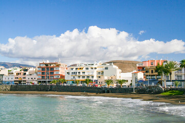 Fototapeta na wymiar Holidays to Gran Canaria, Arguineguín Gran Canary,Spain,Europe,