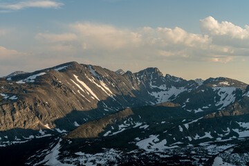 Fototapeta na wymiar Sunset in Colorado's Indian Peaks WIlderness