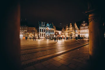 Lichtshow auf dem Bremer Marktplatz © patsch.1