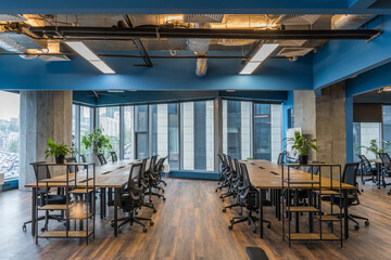 Interior photography of a contemporary design corporate office