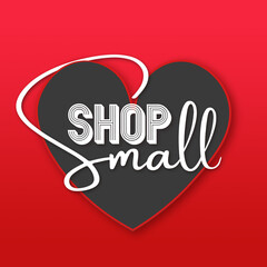 SHOP SMALL BUSINESS INSTAGRAM SOCIAL MEDIA POST HEART VALENTINES DAY RED
