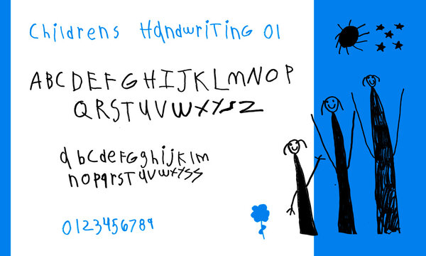 Kid's Handwriting