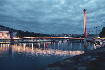 Fototapeta premium bridge over the lake