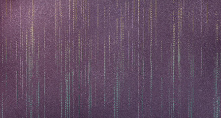 Violet, abstract background covered with vertical strokes.