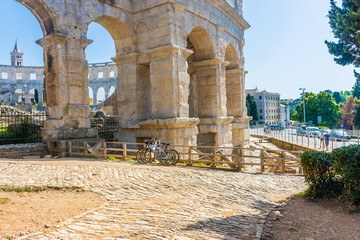 Fototapeta premium The Roman Arena of Pula, Croatia