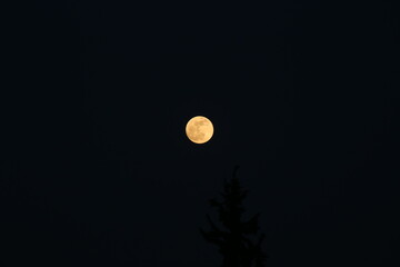 Luna llena en mexico
