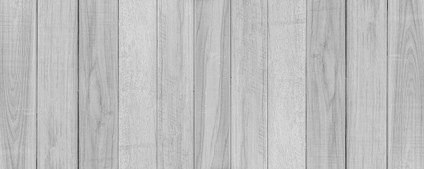 White Wood texture as background. Abstract wooden wall vertical panorama picture