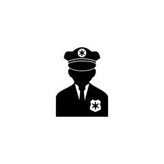 police, criminal and law icon set vector symbol