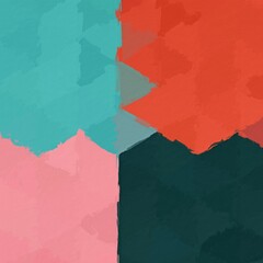 Colorful triangles pattern with a rough texture background. Background texture wall and have copy space for text. Picture for creative wallpaper or design art work.