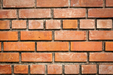 red brick wall