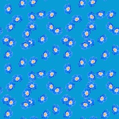 Rose flower. Illustration, texture of flowers. Seamless pattern