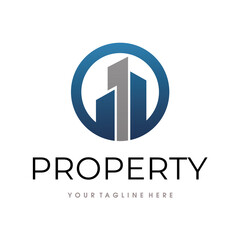 Real Estate Logo. Building, and House Logo Vector Template