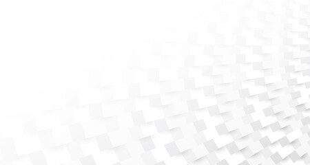 Abstract white and gray paper cut shadow 3d template perspective artwork background. illustration vector eps10