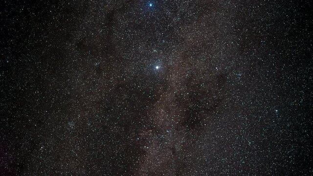 Astral time-lapse, showing the stars moving across the nights sky.