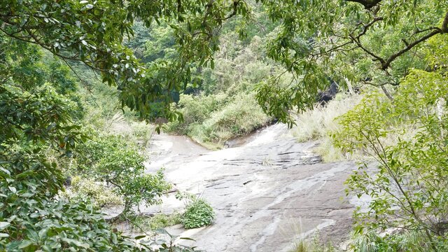 water in the sessional falls at western guards 