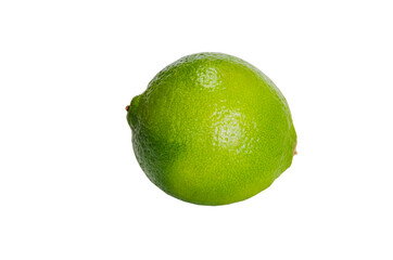Citrus fresh juicy ripe fruits isolated, lime