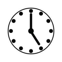 Time icon, Clock icon vector