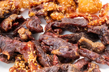 Beef and pork fried are popular food around the world