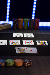 High stakes Poker game