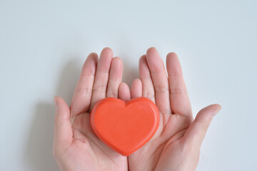 Fototapeta premium Red heart
