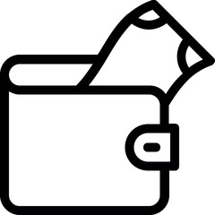 
Wallet Flat Vector Icon 
