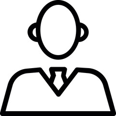 
Businessman Flat Vector Icon
