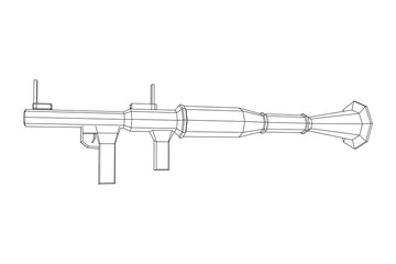 Anti-tank rocket propelled grenade launcher - RPG 7