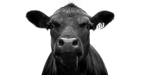 New Zealand Angus Cow  - obrazy, fototapety, plakaty