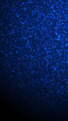 Fototapeta premium Magic stars Christmas background. Subtle flying sn