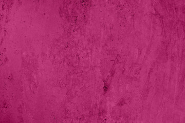 Modern Bright crimson low contrast concrete textured wall background, great design for any purposes. Stylish urban monochrome abstract backdrop. 2021-2022 color trend.