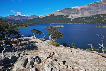 Laguna Capri close Fitz Roy, El Chalten, Patagonia, Argentina © Sergey