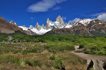 Keuken foto achterwand Cerro Torre Trekking to Fitz Roy, El Chalten, Patagonia, Argentina