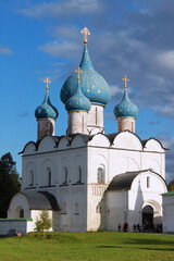 Nativity Cathedral in Suzdal, Russia, Orthodox Church