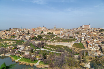 Fototapeta na wymiar View of Toledo, Spain