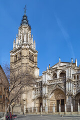 Fototapeta na wymiar Toledo Cathedral, Spain