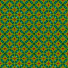 seamless texture. symmetrical mosaic elements allover ornament. Print block for apparel textile, brocade dress fabric.seamless image.