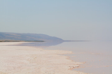 Lake Salt is the second largest lake in Turkey