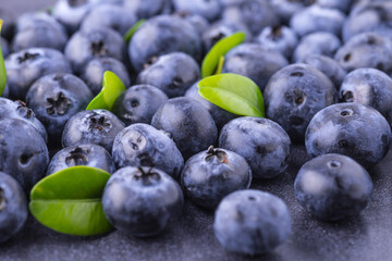 Fresh blueberry background. Blueberry Texture Close Blueberry Antioxidant Organic Superpeed Bowl Concept Healthy Nutrition