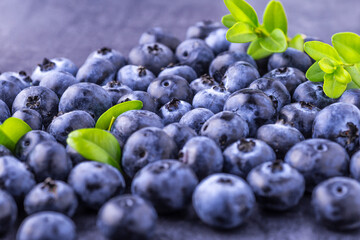 Fresh blueberry background. Blueberry Texture Close Blueberry Antioxidant Organic Superpeed Bowl Concept Healthy Nutrition